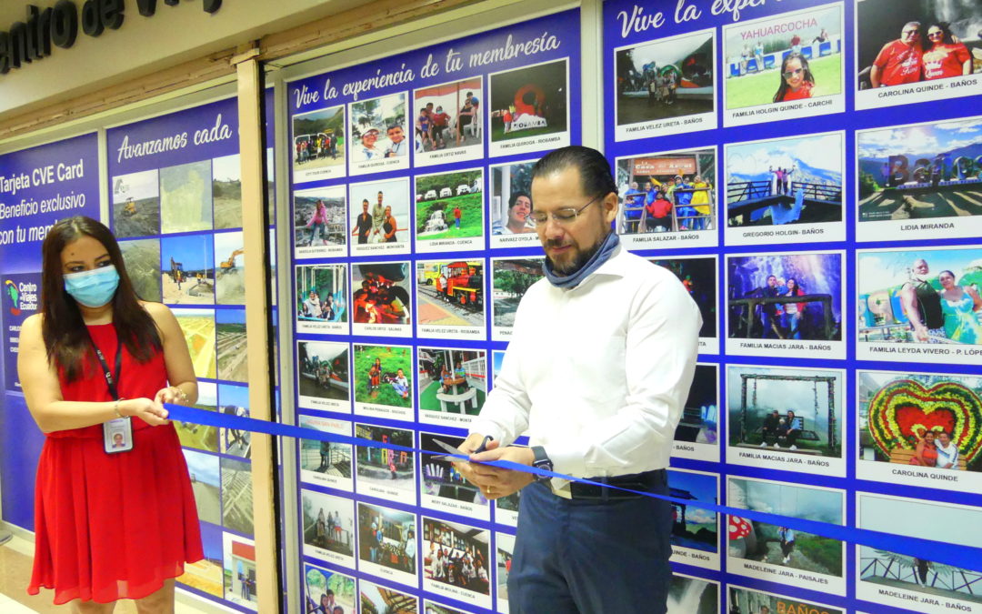 CENTRO DE VIAJES ECUADOR INAUGURÓ GALERÍA DE CLIENTES